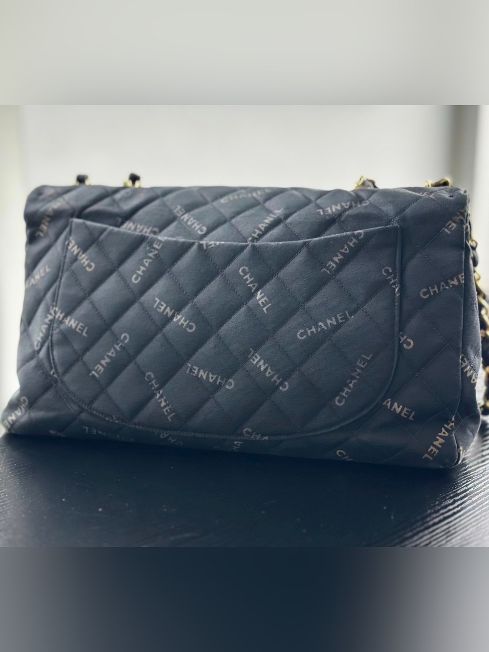 CHANEL Black Quilted Lambskin Shoulder Bag with Gold Hardware - Picture 2 of 13